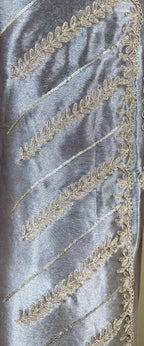 Lavender with Thread Work Unstitched Suit
